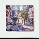 Montmarte, Paris, obraz akrylowy na płótnie 50x50x2 cm