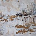 "Świt" - obraz malowany ręcznie o wymiarach x 39cm