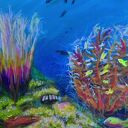Underwater kompozycja 50x50x1 cm
