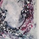 PORTAL 70x90 cm Duży obraz do domu Abstrakcja Akryl na płótnie