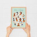 Plakat motywacyjny Love Your Body B1 70x100 cm