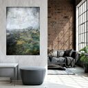EVENNESS - Obraz 70x50 cm Abstrakcyjny Ręcznie Malowany do Nowoczesnych Wnętrz