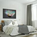 Obraz na płótnie - Artystyczne Drzewo - 150x100 cm 