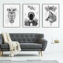 Zestaw 3 plakatów #5 A4 21.0x29.7cm
