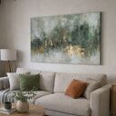 Obraz ręcznie malowany Abstrakcja XXL Struktura 3D Złocenia 70x100 cm