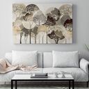 Obraz na płótnie - DRZEWA BRĄZOWY - 120x80 cm (63302)