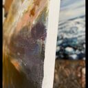 WULKAN I (VOLCANO I - 60X80) - obraz ręcznie malowany na płótnie, fine art