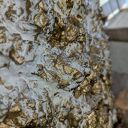 Obraz na antresolę, abstrakcja strukturalna XXL, ręcznie malowany obraz 150x140 cm płaskorzeźba