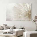 Obraz na płótnie 100x70 cm „Dmuchawiec w beżach” (1-0402)
