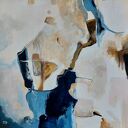 Abstrakcja - obraz akrylowy 60x60 cm