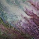 Fairy Tale - Obraz strukturalny abstrakcyjny pejzaż 100x70 cm z efektem złota
