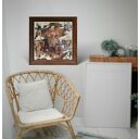 Król Artur - Upadek Camelotu 39x39 - obraz strukturalny z akrylu
