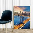 Plakat obraz Bridge 30x40 cm - dekoracja ścienna do mieszkania