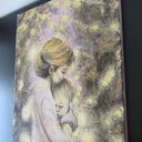 Neon Lights Obraz Olej Matka Dziecko 40x50 Magia Prezent Miłość Rodzina