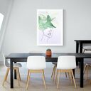 Plakat 50x70 „Głowa pełna marzeń”