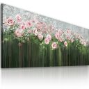 Obraz na płótnie Róże 147x60 cm 03174 - gotowy do powieszenia