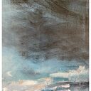 Sztorm i - obraz akrylowy ręcznie malowany na płótnie 73x92 cm do salonu i sypialni