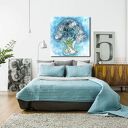 Obraz Drzewo 33 - 100x100cm do salonu lub sypialni abstrakcja