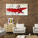Obraz XXL TANCERZE 120x70 cm na płótnie - gotowy do powieszenia