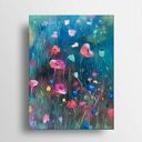 ŁĄKA - praca formatu 24/18 cm