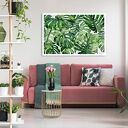 Obraz drukowany na płótnie KWIAT MONSTERA 120x80cm