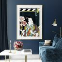 Plakat obraz Ikegami A4 21x29,7 cm - azjatycka ozdoba do wnętrz