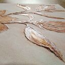 WYJĄTKOWY OBRAZ STRUKTURALNY Z TEKSTURĄ 3D "SUROWA ELEGANCJA" (dostawa gratis)