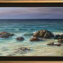 Morze, ręcznie malowany obraz olejny