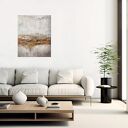 Tierra el Hierro 5 - nowoczesny obraz abstrakcyjny 80x100 cm (ręcznie malowany)