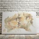 Romantyczny obraz na płótnie Para Miłość 150x100 cm - na indywidualne zamówienie