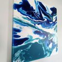 ODWAGA - obraz abstrakcyjny 60x60 cm z akrylu na płótnie