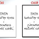 OBRAZ dzień TATY OJCA - CYTAT C41 i C41R - 70x50cm