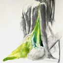 Green - obraz 100x70 cm w odcieniach zieleni
