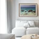 Morze, ręcznie malowany obraz olejny