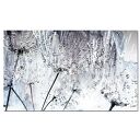 Obraz XXL Dmuchawce 120x70 cm w szarościach - gotowy do zawieszenia bez ramy