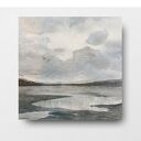 NAD MORZEM - akwarela formatu 25/25 cm