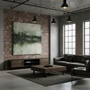Abstrakcja Loft no. 2 - obraz strukturalny 120x140 cm ręcznie malowany