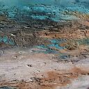 Blue lagoon 10 obraz abstrakcyjny nowoczesna abstrakcja do salonu