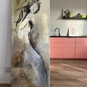 Lady - duży obraz kobiety na płótnie 150 x 60 cm