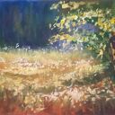 Obraz „Lato” - pejzaż w formacie 18x24 cm z pasteli suchych