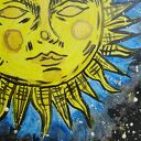 Obraz do salonu Astrologia - industrialny akryl A4 od Carmenlotsu