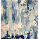 Lód IV / Arctic - obraz strukturalny na płótnie 60x80
