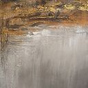 Tierra el Hierro 5 - nowoczesny obraz abstrakcyjny 80x100 cm (ręcznie malowany)