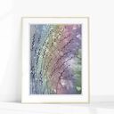 Oryginalna akwarela A4. Łąka