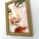 Jasper - oryginalna akwarela w ramce 13x18 cm, portret kobiety