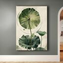 Lotus - Obraz na płótnie 70x100cm - Druk Blejtrama Abstrakcja, Orient, Zen