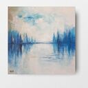 MORZE - obraz akrylowy 30x30 cm (kwadrat) gotowy do zawieszenia