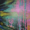 Wspominając Gerharda 13 - abstrakcyjny obraz na płótnie 100x80 cm