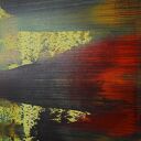 Wspominając Gerharda 12 - obraz abstrakcyjny akryl na płótnie 90x100 cm