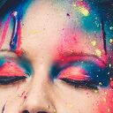 Kolorowy obraz na płótnie KOBIETA 1 w stylu pop art